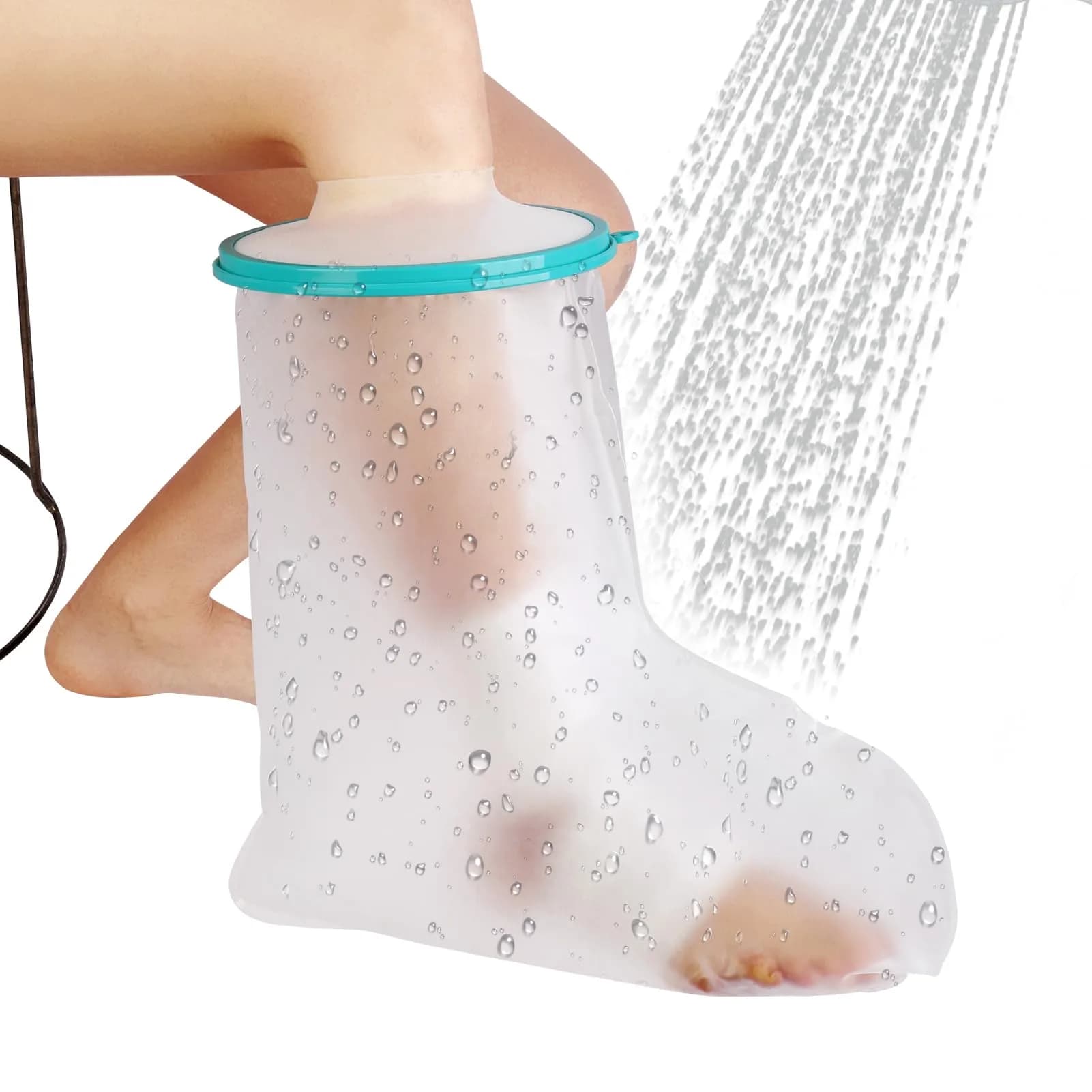 CIVJET Green Cast Cover for Foot | Medical Grade - main product image