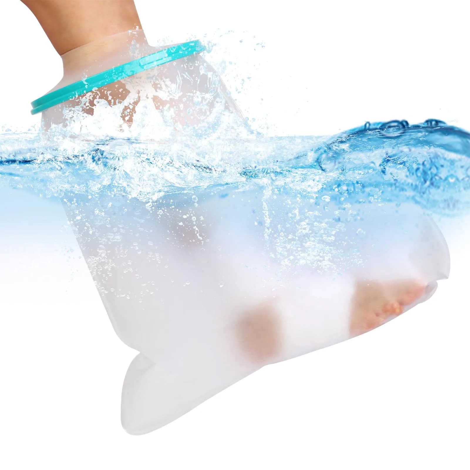 CIVJET Green Cast Cover for Foot | Medical Grade thumbnail 2