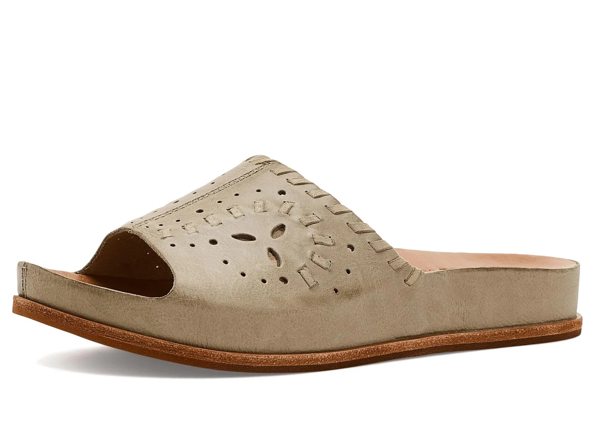 BORN Women's Tutsi Woven Sandal Light Green 8 US | Comfort & Style — 11