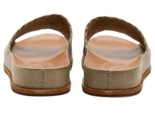 BORN Tutsi Woven Sandal Light Green 11 US | Retro-Chic Platform with Leather & Microfiber thumbnail 7
