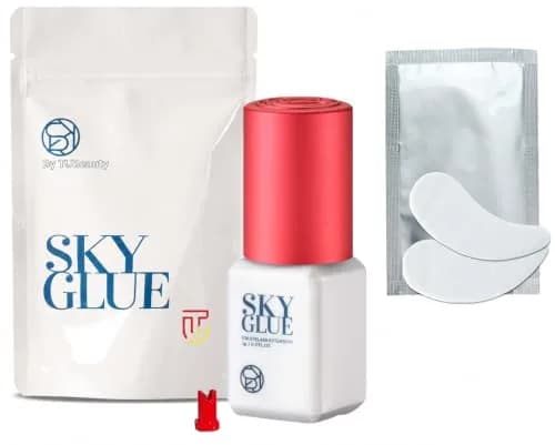 TUBeauty Sky Glue S+ Eyelash Extension Adhesive 5ml (0.17 Fl Oz) | Fast Drying 1-2s, 6-8 Weeks Retention thumbnail 1