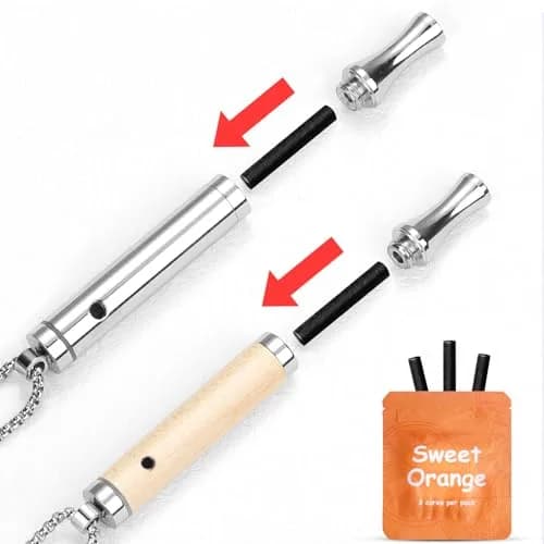 ASTOFLI Pomelo Orange Lemon Flavored Breathing Necklace for Quitting Smoking | 1 Unit thumbnail 3