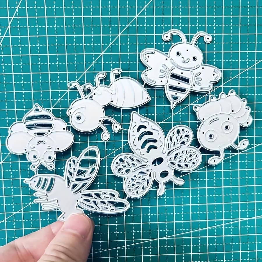 Trdxxx Bee Metal Cutting Dies 8.3cm (3.27") | Crafting & Card Making Stencil thumbnail 2