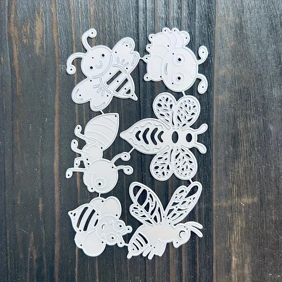 Trdxxx Bee Metal Cutting Dies 8.3cm (3.27") | Crafting & Card Making Stencil thumbnail 15