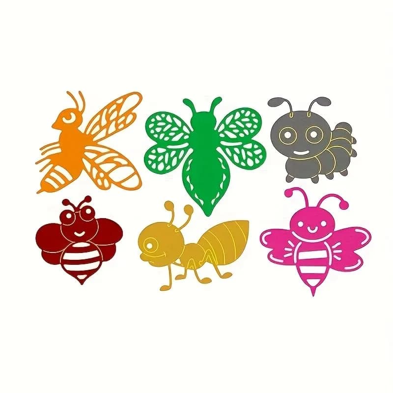 Trdxxx Bee Metal Cutting Dies 8.3cm (3.27") | Crafting & Card Making Stencil thumbnail 4