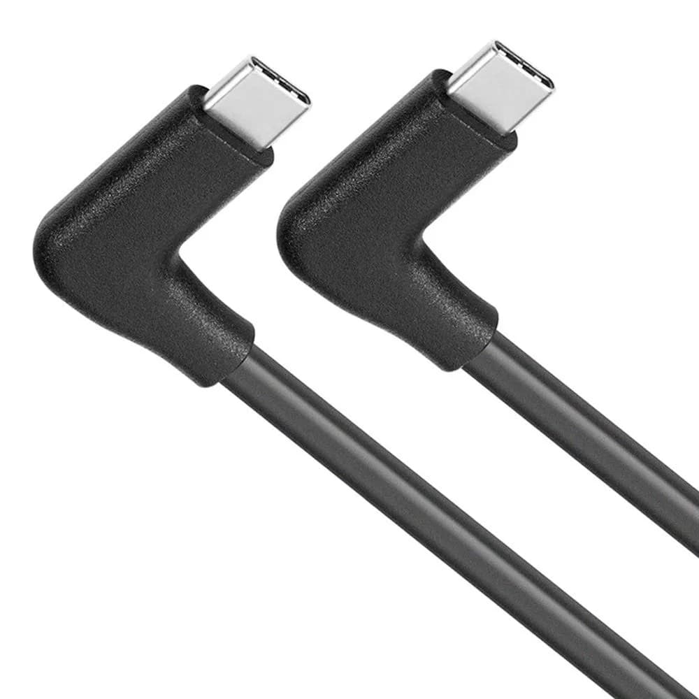 QCEs USB C to USB C 3.1 Gen 2 Cable 6.6ft (2m) | 10Gbps Data Transfer, 100W PD Charging, 4K Video — 3.3Ft