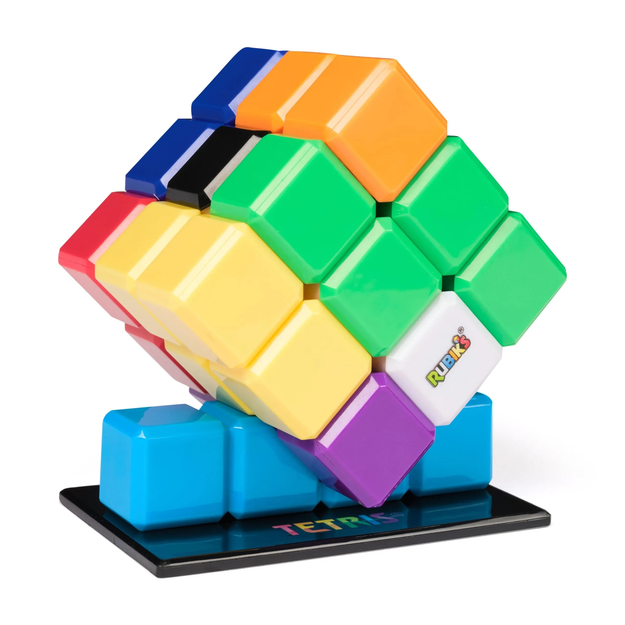 Rubik's Tetris Edition 3x3 Cube Shapeshifting Puzzle Game | Educational Puzzle for Kids 6-12 - main product image