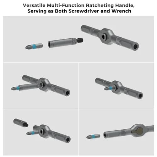 ANVANNA 42 in 1 Magnetic Screwdriver Set | Multi Bit, Compact & Portable thumbnail 5