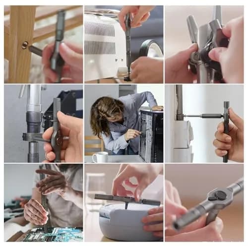 ANVANNA 42 in 1 Magnetic Screwdriver Set | Multi Bit, Compact & Portable thumbnail 7