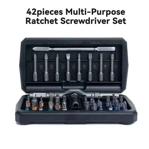 ANVANNA 42 in 1 Magnetic Screwdriver Set | Multi Bit, Compact & Portable thumbnail 2