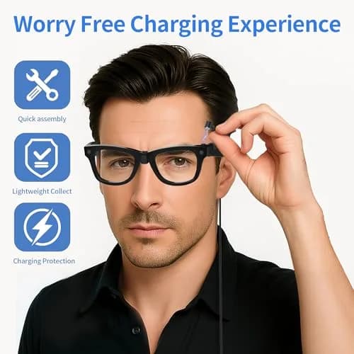 RCstyle Magnetic Charging Cable for Ray-Ban Meta Gen 2/1 & Oakley Meta HSTN 1.2m (3.9ft) | Fast Charging for Smart Glasses thumbnail 4