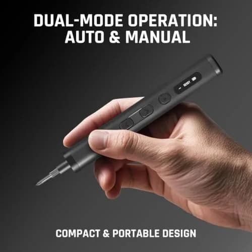 GRENPRO 78-in-1 Precision Cordless Electric Screwdriver with LED Display | 5-Speed, 0.1-0.5N·m Torque, 200RPM, USB-C thumbnail 5