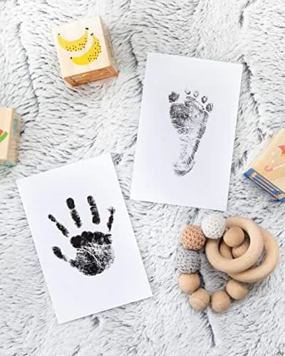 Pearhead Clean Touch Ink Pad Kit, 2-Pack, Baby Keepsake Gift | Mess-Free Newborn Prints thumbnail 7