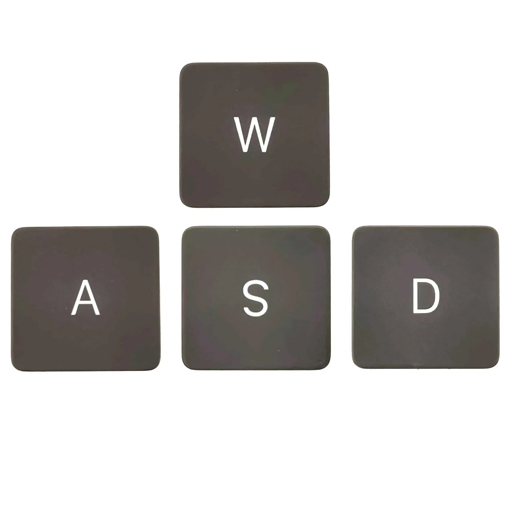 WWGTMC 4-Piece Arrow Keycap Set for MacBook Pro M2 M3 M4 | Left Right Up Down Keys with Hinges — W, A, S, and D