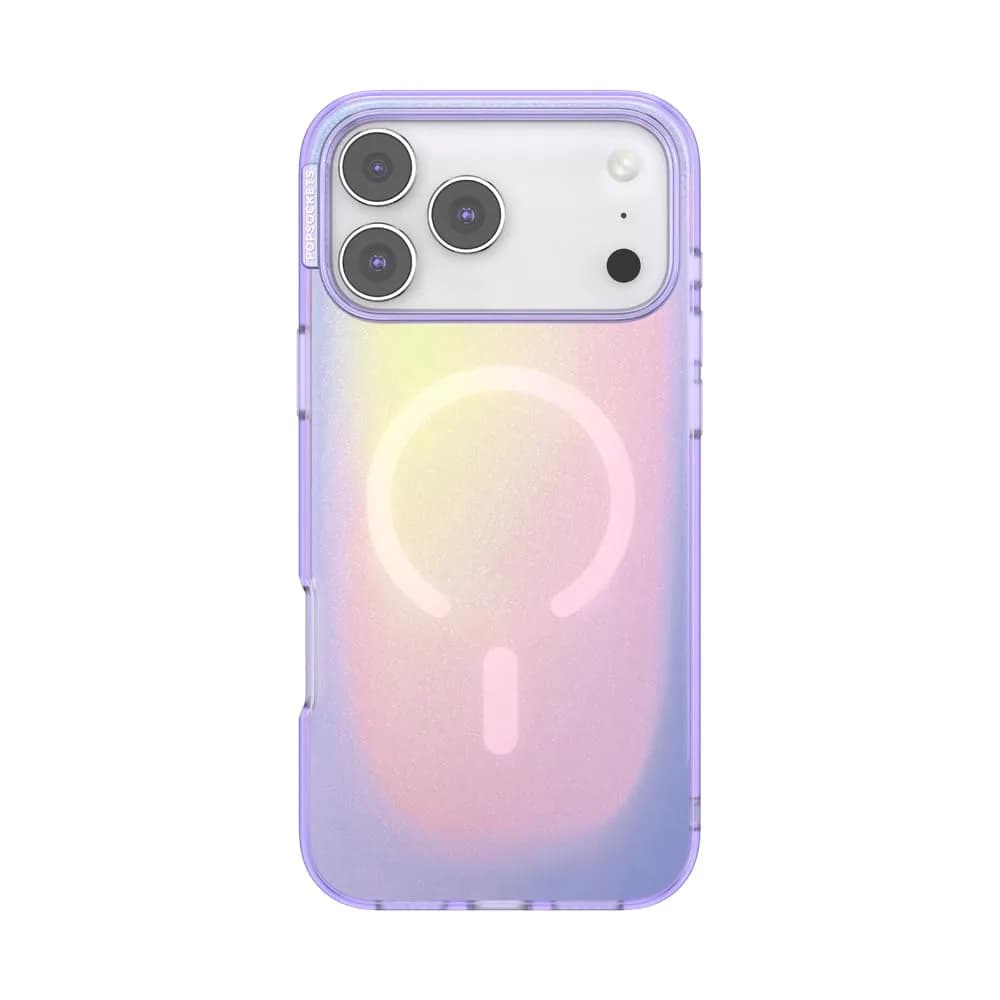 PopSockets iPhone 17 Pro Max Phone Case with MagSafe - Aura | Slim, Durable & Magnetic - main product image