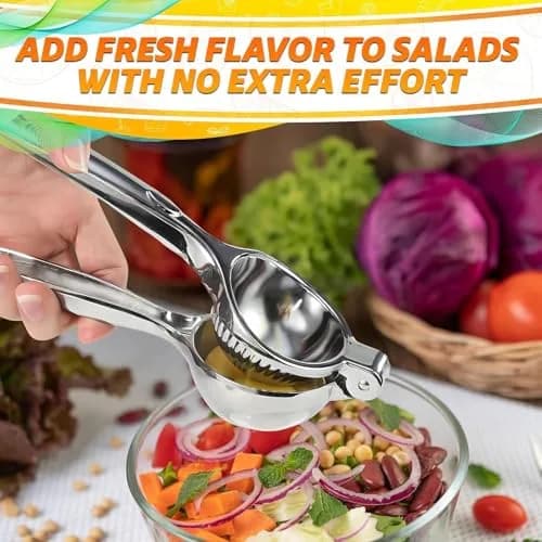 LEGLO Stainless Steel Lemon Squeezer 21cm (8.3 Inch) | Ergonomic Hand Juicer for Citrus, Limes & Oranges thumbnail 8