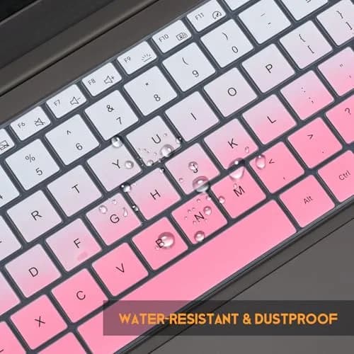 CaseBuy Ombre Pink Keyboard Cover Skin for Samsung Galaxy Book 5/4/3 15.6" 16" | US Keyboard Layout Protector thumbnail 5