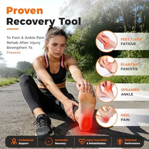 Frgofl Adjustable Balance Board for Ankle Strengthening & Physical Therapy | 0.27 kg (0.6 lb) thumbnail 2