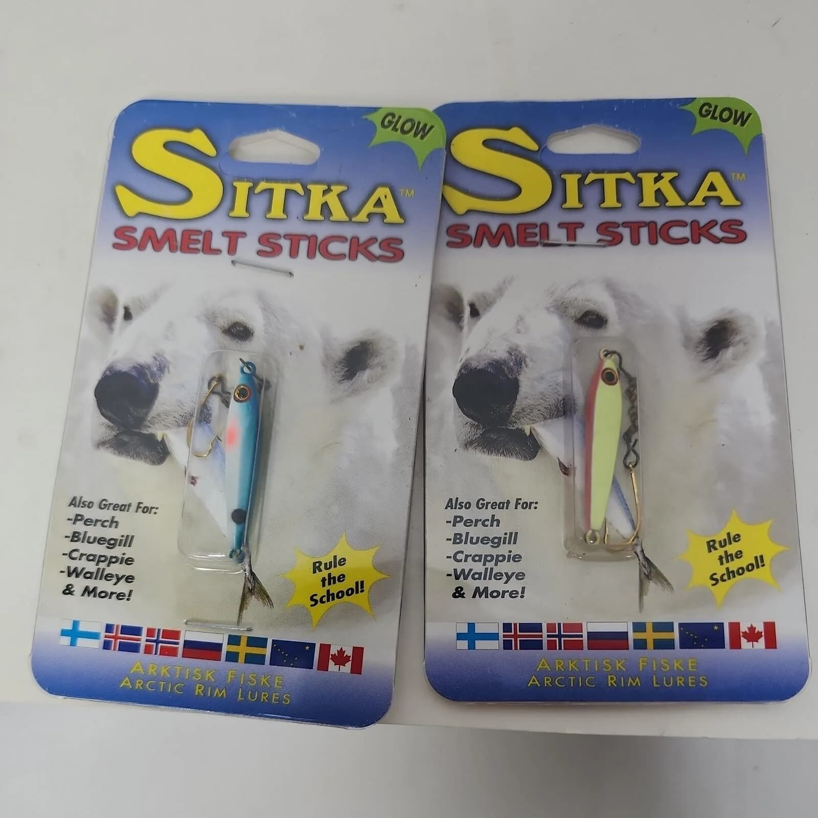 K&E STOPPER LURES SMELT STICK ASSORTMENT | Classic Solid Pattern Hand Tool - main product image