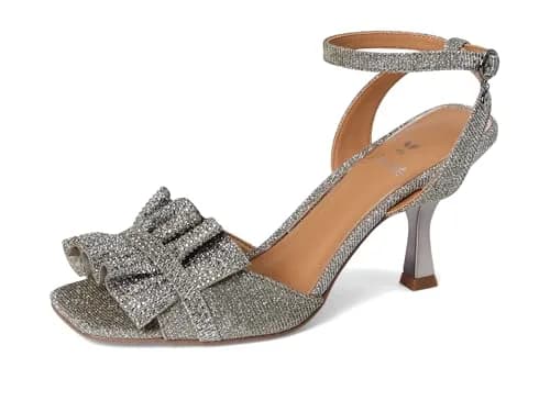 J.Reneé Almita Ankle Strap Sandals 12 Wide | Flare Heel & Rhinestone Style thumbnail 7
