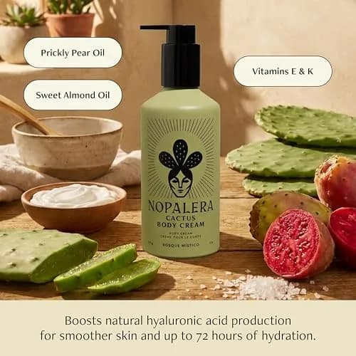 Nopalera Cactus Body Cream | Deeply Nourishing | Bosque Místico | 8oz thumbnail 4
