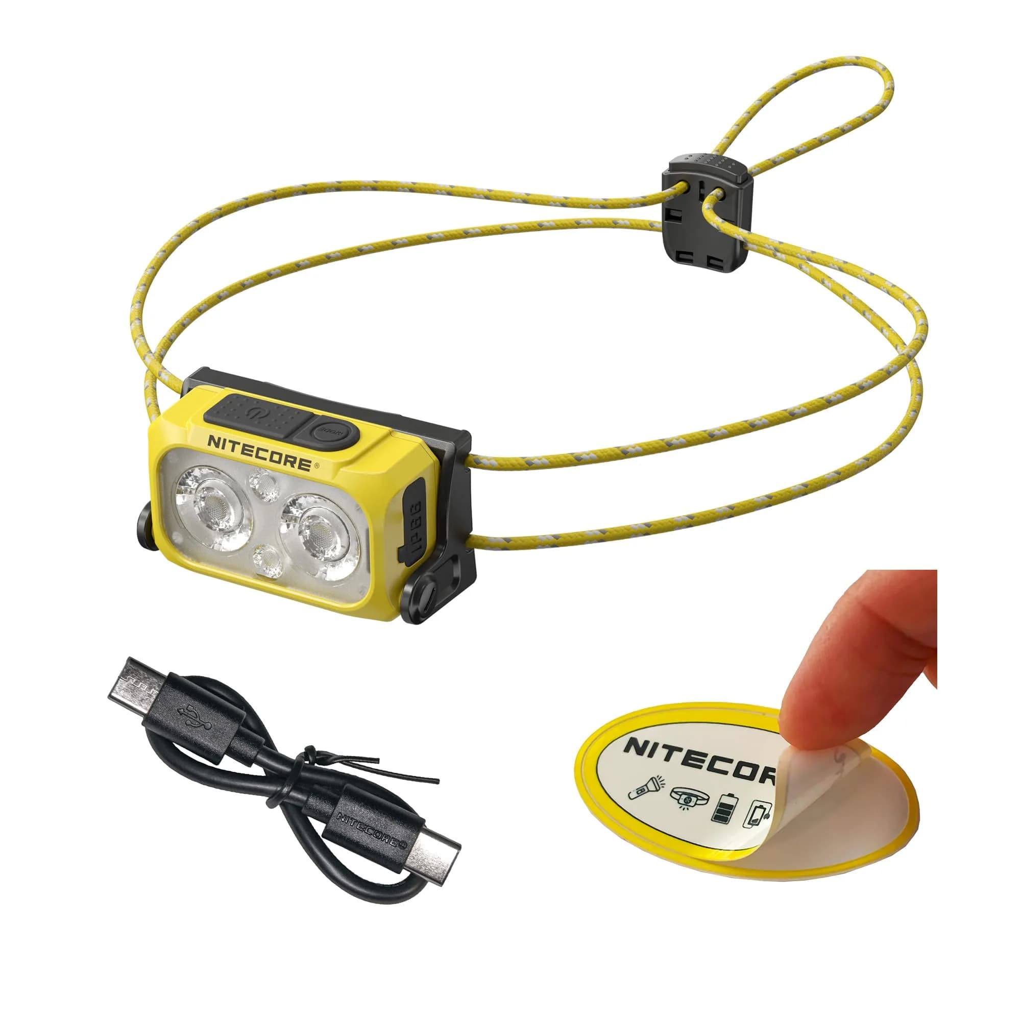 Nitecore NU25 MCT 400 Lumen Headlamp | Lightweight USB-C Rechargeable Outdoor Light with Multi-Color Temperatures