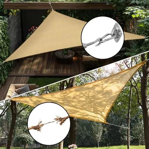 YOFIT 40 Pcs Shade Sail Hardware Kit 15.2 cm (6 Inch) | Heavy Duty 304 Stainless Steel for Patio & Garden thumbnail 7