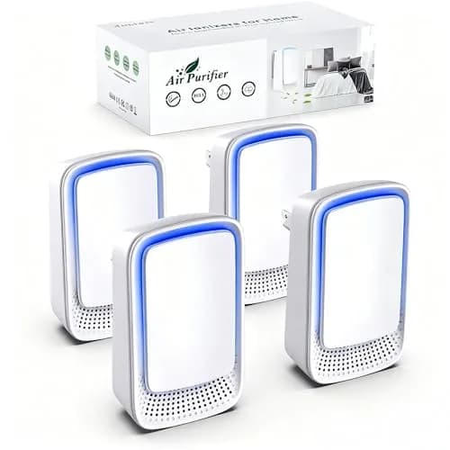 JOSTART Air Ionizers for Home | Filterless Negative Ion Air Purifier (4 Pack) | Compact & Eco-Friendly thumbnail 1