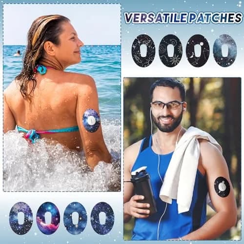 Geiserailie Oval Adhesive Patches Compatible with Dexcom G6 32 Pack | Waterproof & Sweat Proof for CGM Device thumbnail 4