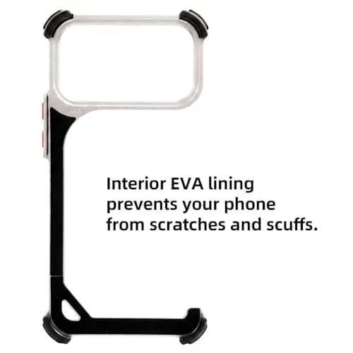 OATSBASF Metal Bumper Case for iPhone 17 Pro Max 6.9-Inch | MagSafe Compatible Shockproof Protection thumbnail 8