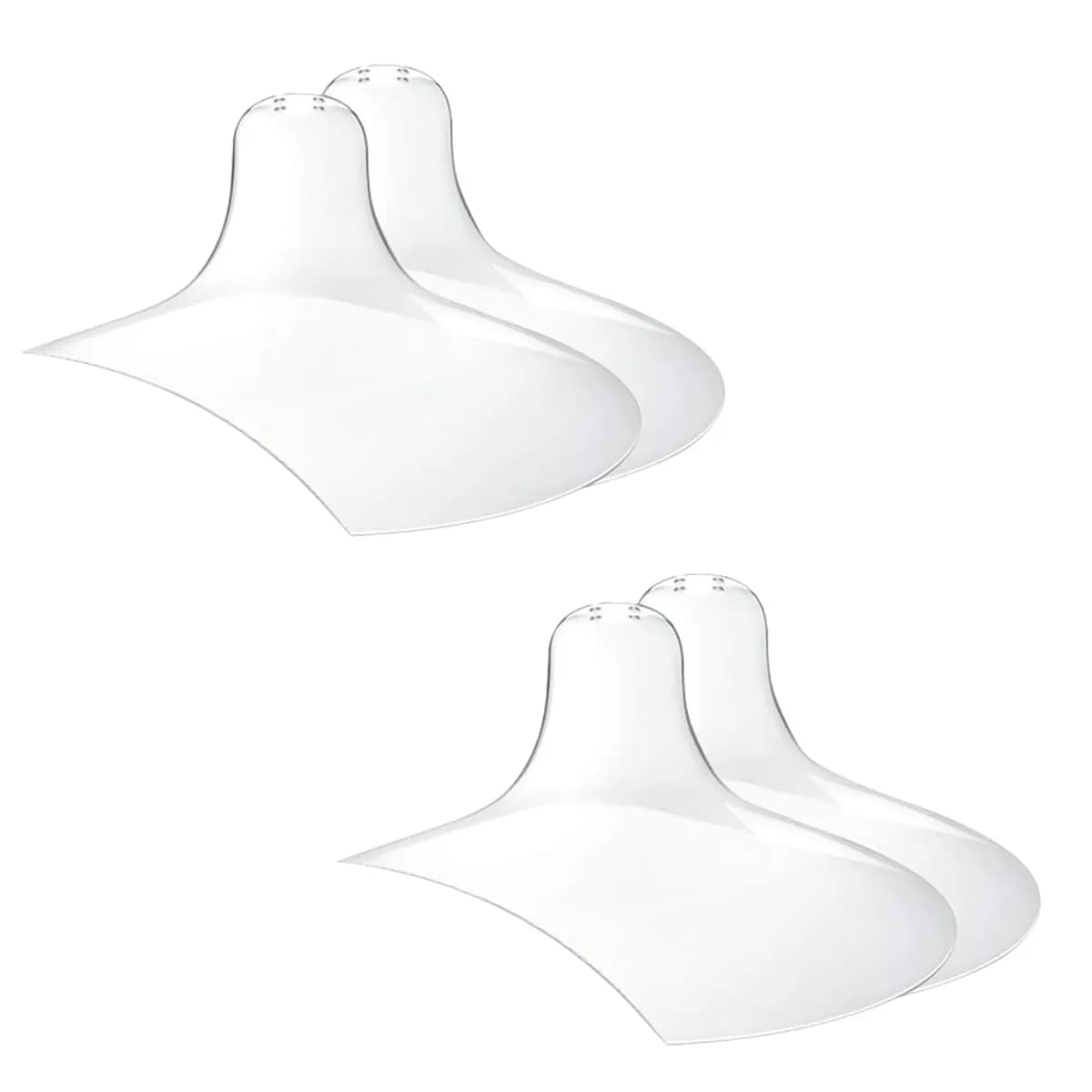 Luxemum Nipple Shields for Breastfeeding Newborn Baby | 4 Count, 20mm Diameter - main product image