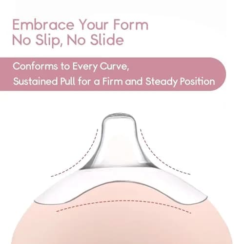 Luxemum Nipple Shields for Breastfeeding Newborn Baby | 4 Count, 20mm Diameter thumbnail 4