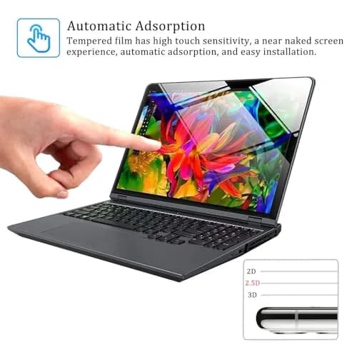 i-Tensodo 14 Inch Tempered Glass Screen Protector for HP OmniBook 5 Flip 14 & Next Gen AI 14 | Scratch-Resistant & High Transparency thumbnail 4