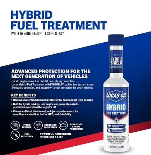 Lucas Oil Hybrid Fuel Treatment w/HybridShield™ - 5.25 oz (156 ml) Bottles (24-Pack) thumbnail 3