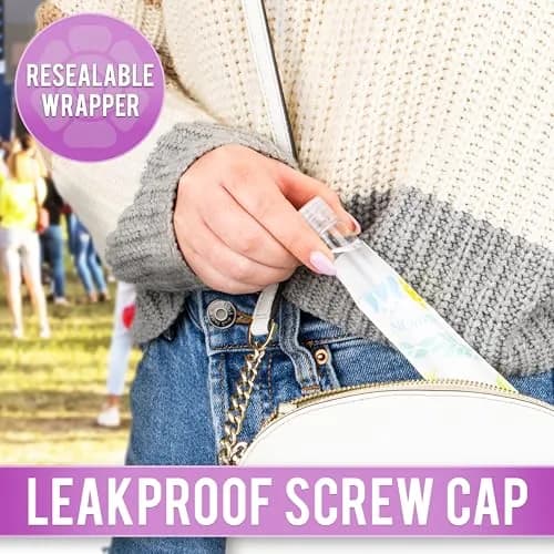 GoPong Tampon Flasks 6 Pack | Discreet Hidden Alcohol Travel Containers for Women thumbnail 4