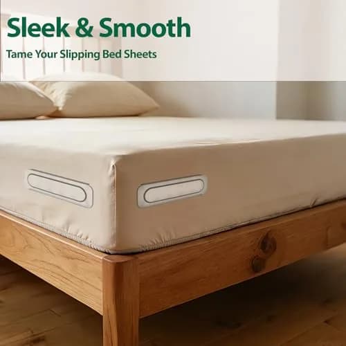 UPZLZD Sheet Holders with Non-Slip Base | Keep Sheets Firm & Tight for All Mattresses thumbnail 2