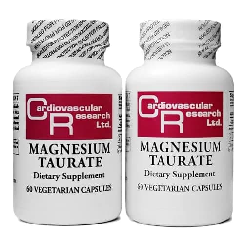 Cardiovascular Research Magnesium Taurate 125 mg | Supports Heart & Nerve Function thumbnail 1