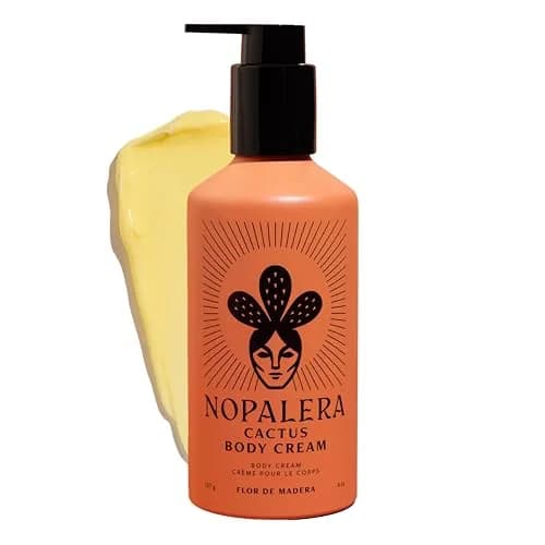 Nopalera Cactus Body Cream | Prickly Pear | Flor De Madera | 8oz | Deep Hydration & Nourishment thumbnail 1