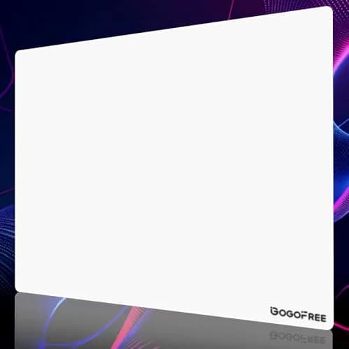 WIYIXI Glass Gaming Mouse Pad 15.7'' x 11.8'' | Ultra-Smooth Micro-Etched Surface for Top Speed & Control thumbnail 1