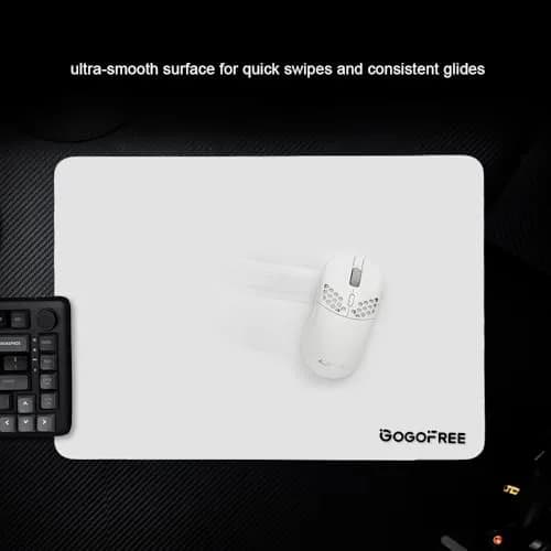 WIYIXI Glass Gaming Mouse Pad 15.7'' x 11.8'' | Ultra-Smooth Micro-Etched Surface for Top Speed & Control thumbnail 8