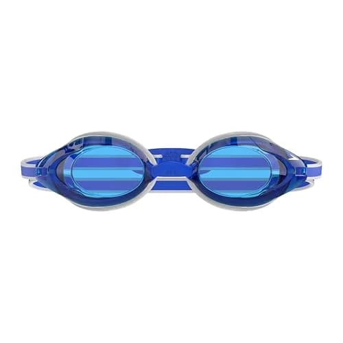 Speedo Vanquisher 3.0 Swim Goggles (Blue) | Enhanced Optics for Training & Racing thumbnail 2