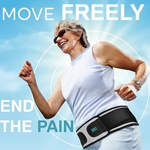 Pro Enrichment SI Joint Hip Belt for Women & Men - Gray, Regular (44 inch / 111.76 cm Belt Length, 4 inch / 10.16 cm Belt Width) | USA Patented Support for Hip & Lower Back Pain thumbnail 6