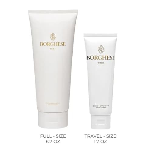 Borghese Crema Saponetta Creme Cleanser Gentle Face Cleanser 50.28ml (1.7 Fl Oz) | Hydrating Cleanse for Soft, Supple Skin thumbnail 7