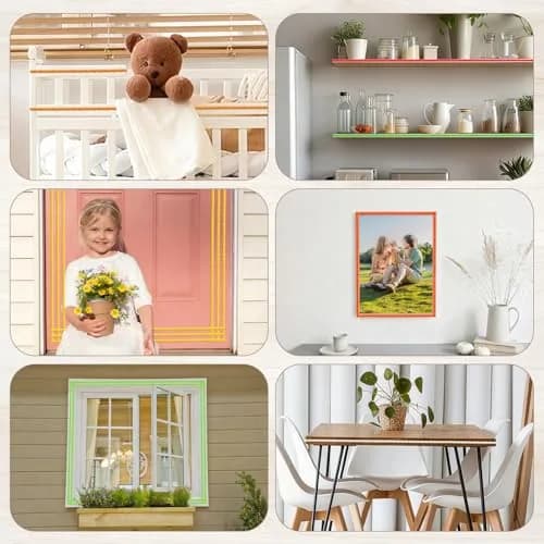 Coowayze Gourd Wood Trim Molding Decorative 12 PCS 40cm (15.8 inch) | Half Bead Design for Furniture & Walls thumbnail 7