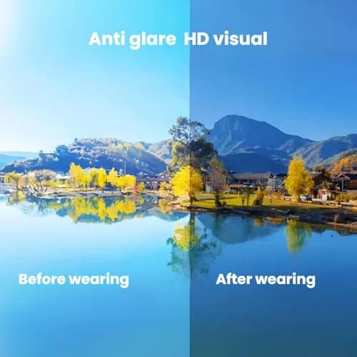 Harlafou Replacement Lenses for Ray-Ban Meta RW4006 RW4008 50mm | Polarized & UV Protected thumbnail 7
