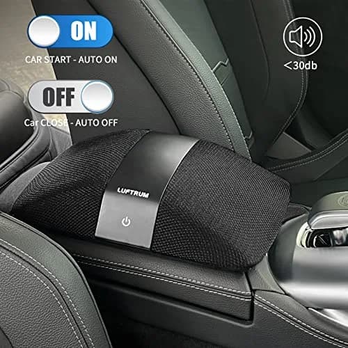 LUFTRUM Portable Car Air Purifier with H13 True HEPA Filter | 0.1 Micron Particle Capture thumbnail 4