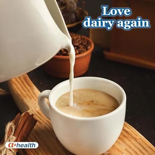 A+Health Dairy Relief Lactase Enzyme 9000 FCC | Fast-Acting Lactose Digestion Aid for Adults & Children 4+ thumbnail 5