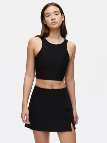 Outdoor Voices Women's Warmup 2.5" Skort - Black Small | Breathable, Supportive Activewear thumbnail 3
