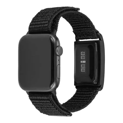 BandSmith Nylon Sport Combo Replacement Band with Case for WHOOP 5.0 & Apple Watch | Dual-Device Nylon Strap 42-49mm thumbnail 1