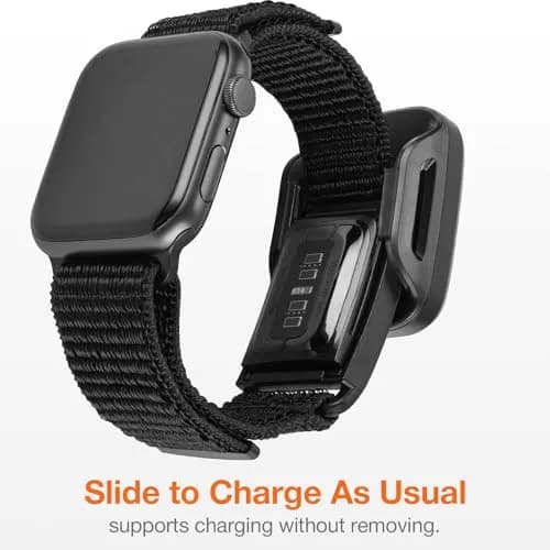 BandSmith Nylon Sport Combo Replacement Band with Case for WHOOP 5.0 & Apple Watch | Dual-Device Nylon Strap 42-49mm thumbnail 4